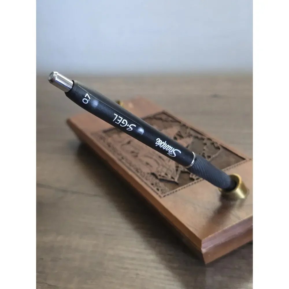 Vintage American Walnut desktop Nautical Sailing Ship Fountain Pen Holder